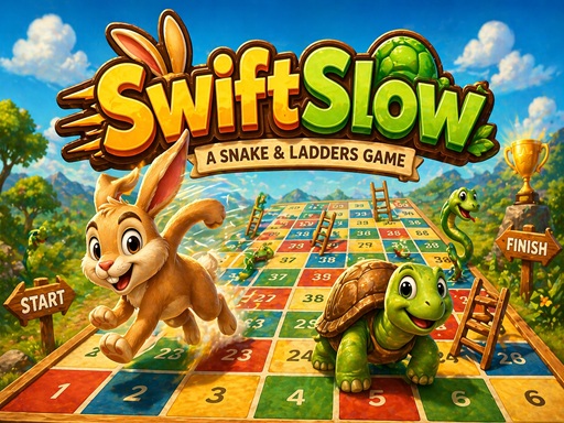 SwiftSlow Board Game Race