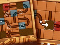 Roll the Ball: Wooden Slide Puzzle Maze Online Game