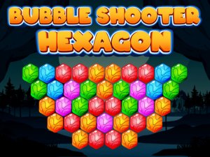 Bubble Shooter Hexagon Online Puzzle Game