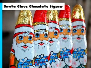 Santa Claus Chocolate Jigsaw Puzzle Game