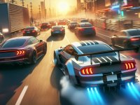 Crazy City Race Online Game