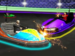 Light Bumping Cars Extreme Stunts: Bumper Car Game Online
