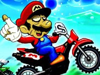 Super Mario Halloween Wheelie Online Game