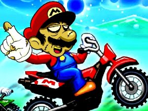Super Mario Halloween Wheelie Online Game