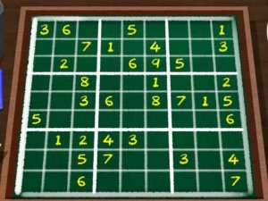 Weekend Sudoku Logic Puzzle