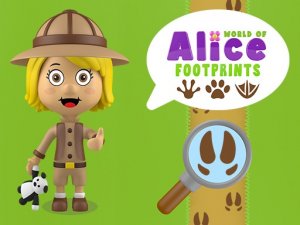 Animal Footprints Learning Puzzle