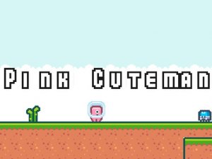 Pink Cuteman Adventure Game