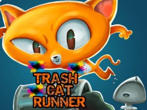 Trash Cat Runner Online Game