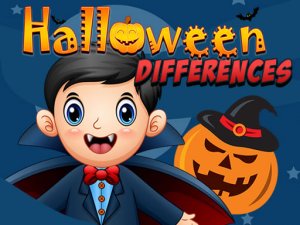 Halloween Differences Puzzle Game