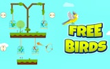 Free Birds: Cage Break Puzzle - Online Physics Puzzle Game