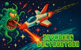 Invaders Destruction: Retro Arcade Precision Fighter Online Game