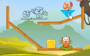 Cat and Shrimp Puzzle Adventure