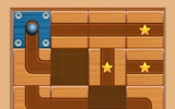 Roll the Ball: Wooden Slide Puzzle Maze Online Game
