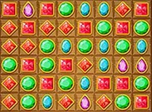 Wooden Jewels Match 3 Puzzle Game Online