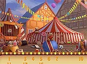 Circus Hidden Numbers Puzzle Game